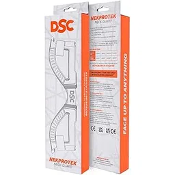 DSC NEKPROTEK Neck Guard for Cricket Helmet, Color: Black, Size: Large (BSI Approved)| Material: Foam | Lightweight & Durable-picture-22