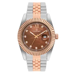 D'SIGNER Men Dial & Stainless Steel Bracelet Style Straps Analogue Watch 521NRTM.9G-picture-11