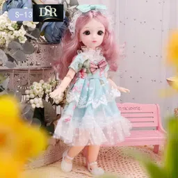 dsr Doll Set Movable Joint Fashionable Doll for Kids(Size: 30cm Color:Sky)-picture-25