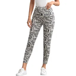 dtr fashion Printed Women Black, Beige Tights-picture-16