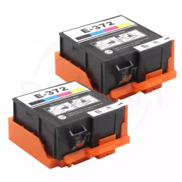 Dubam T372 Photo Ink Cartridge for Epson T-372 PictureMate PM-520 Photo Printer - 160 Pages (2 Pcs)-picture-40
