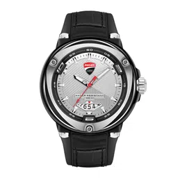 DUCATI CORSE Men Silver-Toned Dial & Black Straps Analogue Watch-picture-16