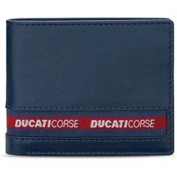 ducati corse Nastro Genuine Leather Wallet for Men - DTLGW2201102-picture-31