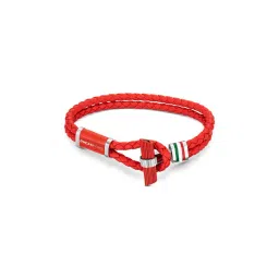 Ducati Corse Silver-Plated Red Casual Bracelet for Men-picture-13