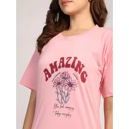 Duchess W0men Printed Maternity Nightdress pack of 2 image 2