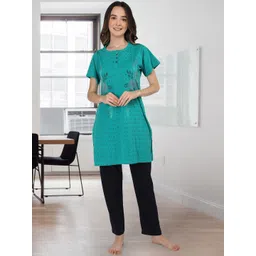 Duchess Women Printed Night suit-picture-22