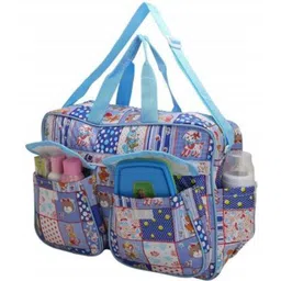 Duggu kidss Baby Diaper Bag with Shoulder Strap 15 Ltr with 5 Pockets Baby two pocket mother bag-image-9