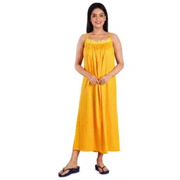 DUI KONNA Printed Maxi Nightdress-picture-34