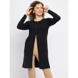 Duke Black Plain Cardigan-picture-25