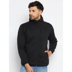 Duke Black Regular Fit Hooded Sweatshirt-picture-40