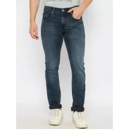 Duke Blue Blended Slim Fit Washed Jeans-picture-20