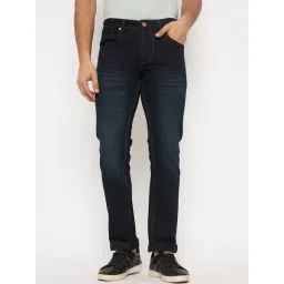 Duke Blue Blended Smart Fit Washed Jeans-picture-13