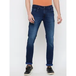 Duke Blue Blended Smart Fit Washed Jeans-picture-26