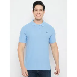 Duke Blue Slim Fit Polo T-Shirt-picture-43