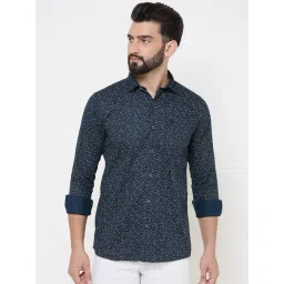 Duke Blue Slim fit Printed Shirt-picture-15