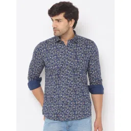 Duke Blue Slim fit Printed Shirt-picture-40