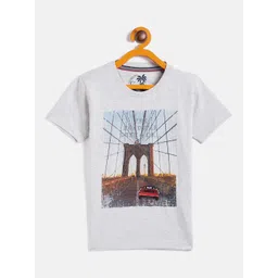 Duke Boys Grey Printed T-shirt-image-33