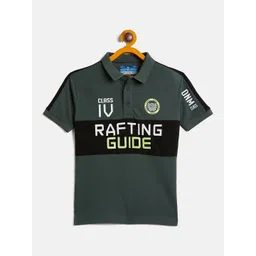 Duke Boys Typography Printed Polo Collar Slim Fit Cotton Casual T Shirt-image-49