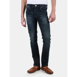 Duke Carbon Blue Slim Fit Stretchable Jeans-picture-38