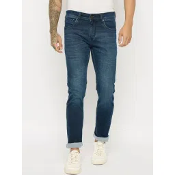 Duke Carbon Blue Slim Fit Stretchable Jeans-picture-26
