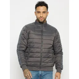 Duke Cement Slim Fit Quilted Quilted Jacket-picture-19
