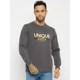 Duke Charcoal Regular Fit Printed Sweatshirt-picture-17