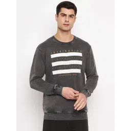 Duke Charcoal Regular Fit Printed Sweatshirt-picture-16