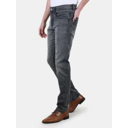 Duke Charcoal Slim Fit Stretchable Jeans image 3