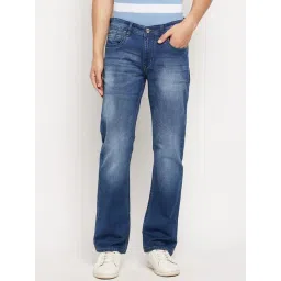 Duke Dark Blue Regular Fit Stretchable Jeans-picture-28