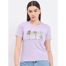 Duke Floral Printed Cotton T-Shirt-picture-17