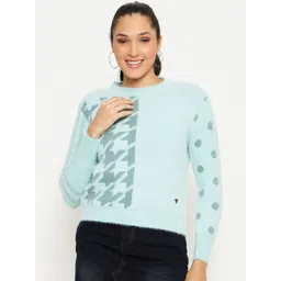 Duke Geometric Printed Pullover Sweater-picture-41