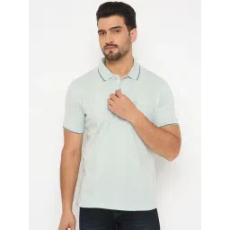 Duke Green Blended Regular Fit Striped Polo T-Shirt-picture-24
