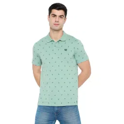 Duke Green Blended Slim Fit Printed Polo T-Shirt-picture-19
