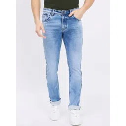 Duke Ice Blue Slim Fit Jeans-picture-16