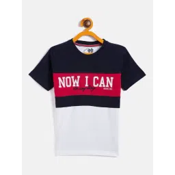 Duke Kids Navy & White Printed T-Shirt-picture-31