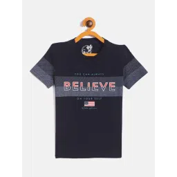 Duke Kids Navy Printed T-Shirt-picture-36