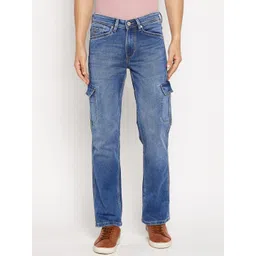 Duke Men Blue Heavy Fade Medium Shade Stretchable Jeans-picture-28