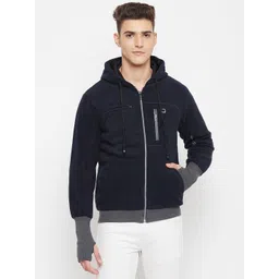 Duke Men Blue Hooded Sweatshirt-picture-11