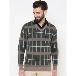 Duke Men Checked Pullover-picture-24