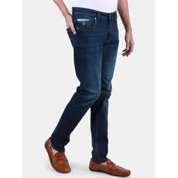 Duke Men Clean Look Mid-Rise Slim Fit Light Fade Stretchable Jeans image 4