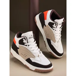 Duke Men Colourblocked High-Top Sneakers-picture-39