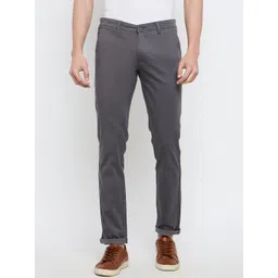 Duke Men Cotton Slim Fit Chinos Trousers-picture-29