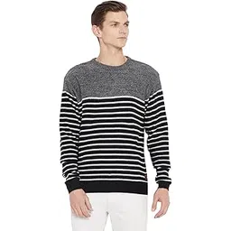 duke Men Full Sleeve Round Neck Sweater-picture-24