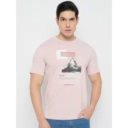 Duke Men Graphic Printed Round Neck Cotton Slim Fit T-shirt-picture-28