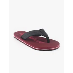 Duke Men Maroon Printed Thong Flip-Flops-picture-35