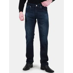 Duke Men Mid-Rise Light Fade Clean Look Cotton Stretchable Jeans-picture-12