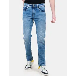 Duke Men Slim Fit Heavy Fade Clean Look Stretchable Jeans-picture-13