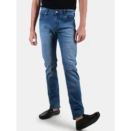 Duke Men Slim Fit Heavy Fade Clean Look Stretchable Jeans-picture-25