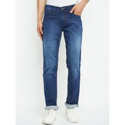 Duke Men Slim Fit Heavy Fade Stretchable Cotton Jeans-picture-35