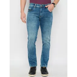 Duke Men Slim Fit Heavy FadeStretchable Jeans-picture-22